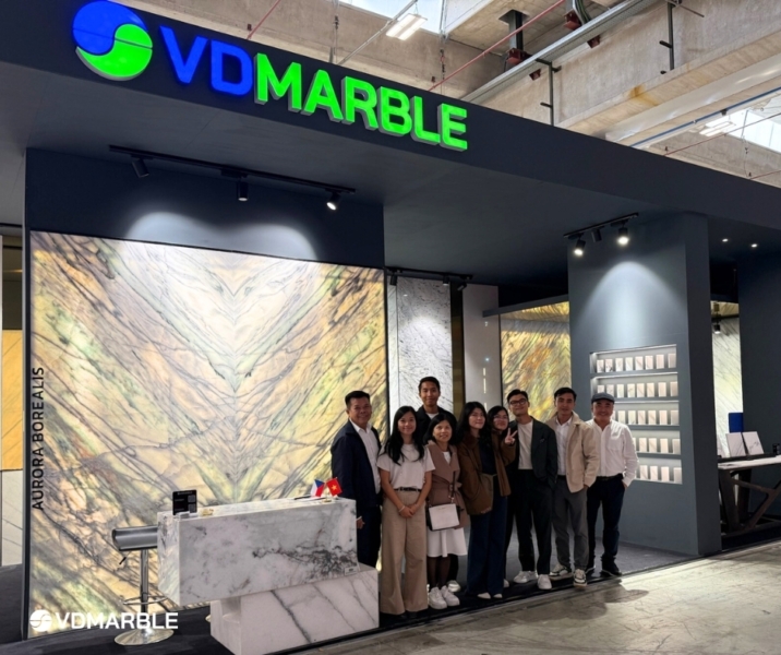 VDM's team in Marmomac 2025